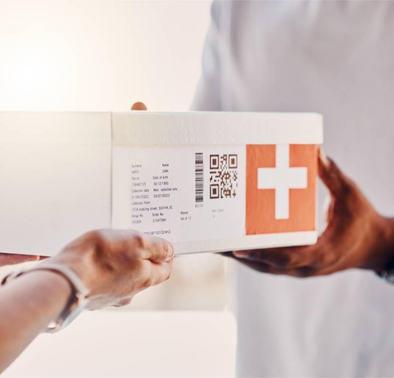 a medication delivery